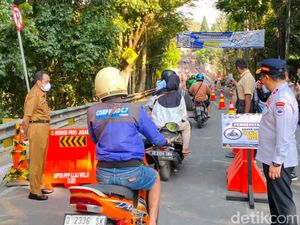 Jembatan Pemkot Cimahi Dibuka Terbatas, Motor bisa Melintas