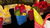 Viral Pernikahan bak Pasar Mini, Tamu Bebas Pilih Souvenir Sayur dan Buah