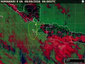 Begini Cara Pantau Sebaran Abu Vulkanik Gunung Anak Krakatau Pakai HP