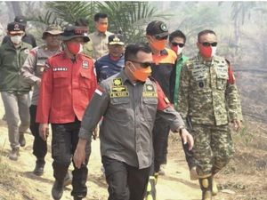 Karhutla Jambi Tersisa 2 Titik, Al Haris: Dalam Pemadaman