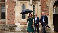 Potret Hari Pertama Pangeran George di Eton, Diantar William-Kate Middleton
