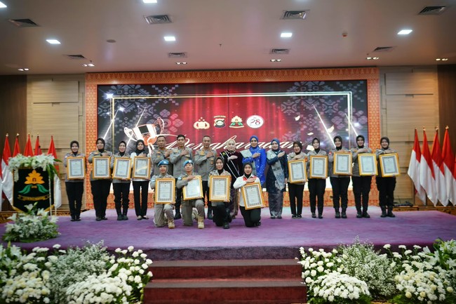 HUT Ke-78 Polwan, Kapolda Sumsel Dorong Peningkatan Kompetensi & Integritas