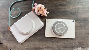 Wujud Lenovo Tab Plus Gen 2, Tablet Unik Merangkap Speaker Portabel