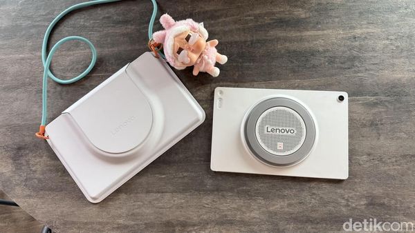Wujud Lenovo Tab Plus Gen 2, Tablet Unik Merangkap Speaker Portabel