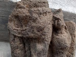 Batu Diduga Patahan Arca Agastya Ditemukan di Makam Kauman Klaten