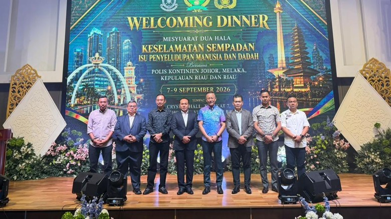 Polda Riau dan Kepolisian Johor Kerja Sama Perkuat Keamanan Selat Malaka