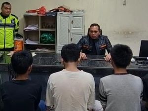 Polisi Tangkap 5 Pelajar Hendak Tawuran di Bogor, Golok Disita