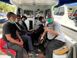 5 Jurnalis Hilang Kontak Saat Hendak Liputan Erupsi Gunung Anak Krakatau