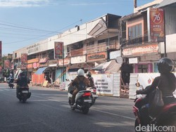 Penataan Jalan Diponegoro Singaraja Dikebut Malam, Rampung 17 Desember