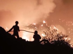 TPA Galuga Cibungbulang Bogor Ditutup Sementara Imbas Kebakaran