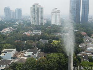 Cegah Asap Karhutla, DKI Aktifkan Water Mist di 145 Gedung
