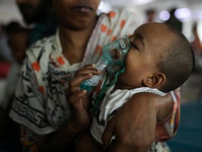 DBD dan Campak Menyerang, Rumah Sakit di Dhaka Rawat Banyak Pasien Anak