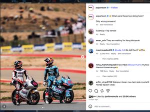 Heboh Foto Veda Diunggah Akun IG Aspar Team, Kode Ketertarikan?