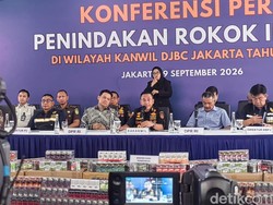 Bea Cukai Tindak 10 Juta Batang Rokok Ilegal yang Rugikan Negara Rp 8 M