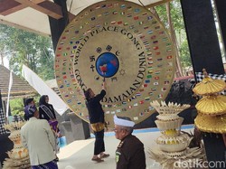 Pesan Damai untuk Dunia Lewat Gong Perdamaian dari Tanah Galuh Ciamis
