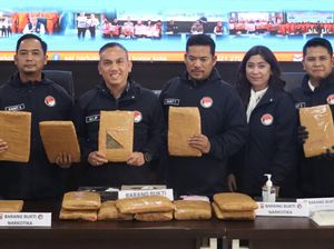Kronologi 18 Kg Ganja Dikirim via Bus dari Bogor hingga Kurir Ditangkap di Sidoarjo