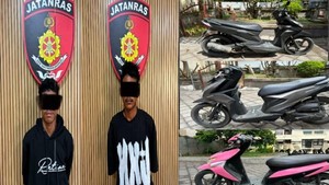 Komplotan Maling Motor di 3 Kabupaten di Bali Dibekuk, Dua Buron