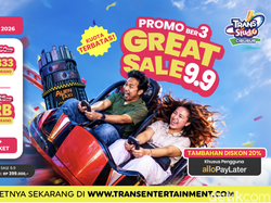 Spesial 9.9, Bertiga ke Trans Studio Cibubur Makin Hemat Pake Allo, Cek Promonya!