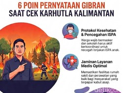 Sehari Tinjau Karhutla Kalimantan, Gibran Minta Maaf-Minta Tegakkan Hukum