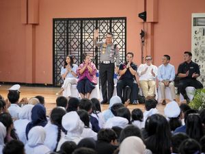 Polantas Karib Goes To School, Korlantas Polri Tanamkan Budaya Tertib Sejak Dini