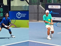 Mens World Tennis Championship: Rifqi dan Rafalentino Tembus Babak Kedua
