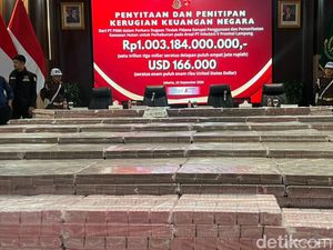 Potret Gunungan Uang Rp 1 T Sitaan Kejagung dari Kasus Pemanfaatan Hutan Lampung