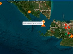 Gunung Anak Krakatau Masih Status Level III, Apa Artinya? Simak Penjelasan Ini