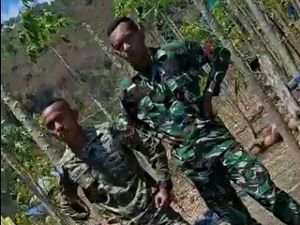 Video: 2 Prajurit TNI Aniaya Warga NTT di Depan Istri-Anak Korban
