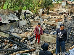 Pilu Hendra dan Keluarga: Rumah Rata, Harta Hanya Sisa Baju di Badan
