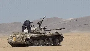 Video Baku Tembak Tentara Yaman dan Pasukan Houthi