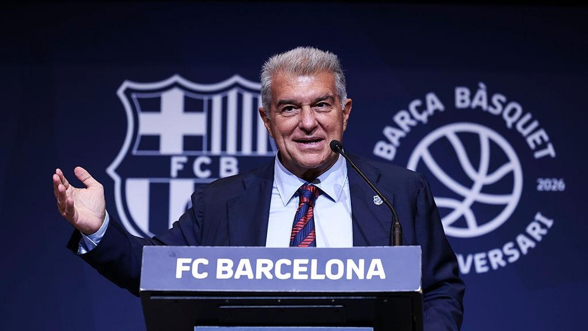 Presiden Barcelona Joan Laporta. Foto: Europa Press via Getty Images/Europa Press Sports