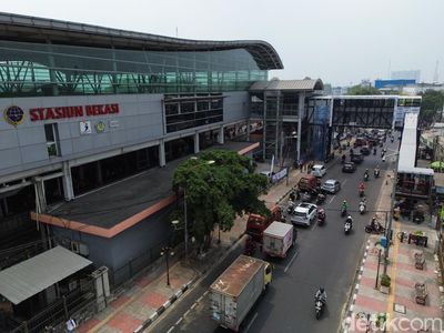 JPO Stasiun Bekasi Ditargetkan Rampung Desember 2026