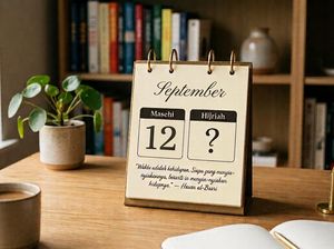 Kalender Hijriah Hari Ini 12 September 2026: Tanggal, Bulan, dan Tahun