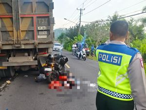 Pasutri di Karangasem Luka Parah Usai Tabrak Bokong Truk Parkir