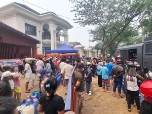 Semangat Bagi-bagi Air Bersih di Pontianak, 32 Ribu Liter Sehari untuk Warga