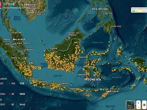 Update Hotspot Indonesia 11 September 2026, Kalteng Tertinggi Capai 96 Titik