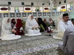 Viral Ada 3 Pengantin Wanita dan 1 Pria Saat Momen Akad Nikah Disorot