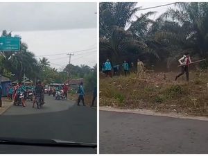 Viral Pelajar SMA di Muratara Saling Serang Pakai Kayu dan Batu