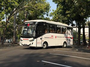 VKTR Pamer Bus Listrik Tambang, Bisa Tempuh 350 Km Sekali Cas