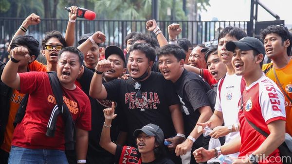 Antusiasme The Jakmania Jelang Persija vs Persib