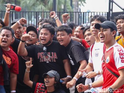 Antusiasme The Jakmania Jelang Persija vs Persib