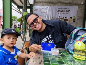 Warisan Biru, Cara Baim Kenalkan Persib ke Sang Buah Hati