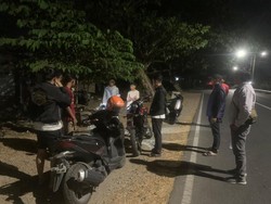 Polisi Amankan 29 Motor untuk Balap Liar di Lombok Barat, Mahasiswa Bawa Sajam