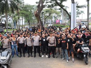 Polresta Tangerang Kawal Keberangkatan Suporter-Amankan Nobar Persija Vs Persib