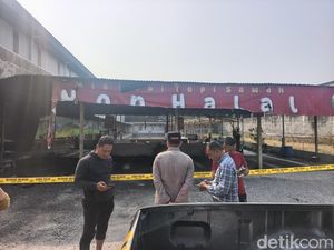 Polisi Selidiki Pembakaran Warung Mi Babi Sukoharjo, Ciri Pelaku Diungkap