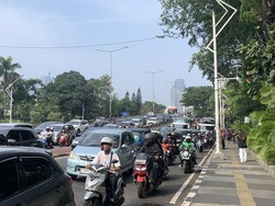 Lalu Lintas Sekitar GBK Macet Jelang Laga Persija Vs Persib