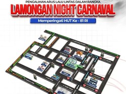 Lamongan Night Carnival Digelar Malam Ini, Catat Rekayasa Lalu Lintasnya