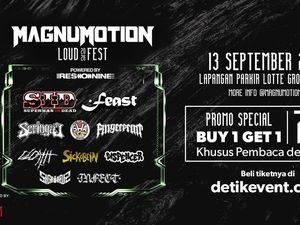 Ada SID-Seringai, Ini Daftar Line Up Magnumotion Loud Fest 2026 Medan
