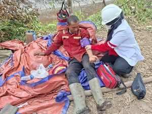 Cerita Nakes Penjaga Prima Para Pejuang Karhutla di Jambi