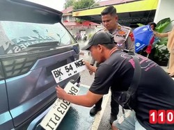 Polisi Ungkap Video Viral Mobil Pakai Pelat Nyeleneh BK 54 NGE di Medan